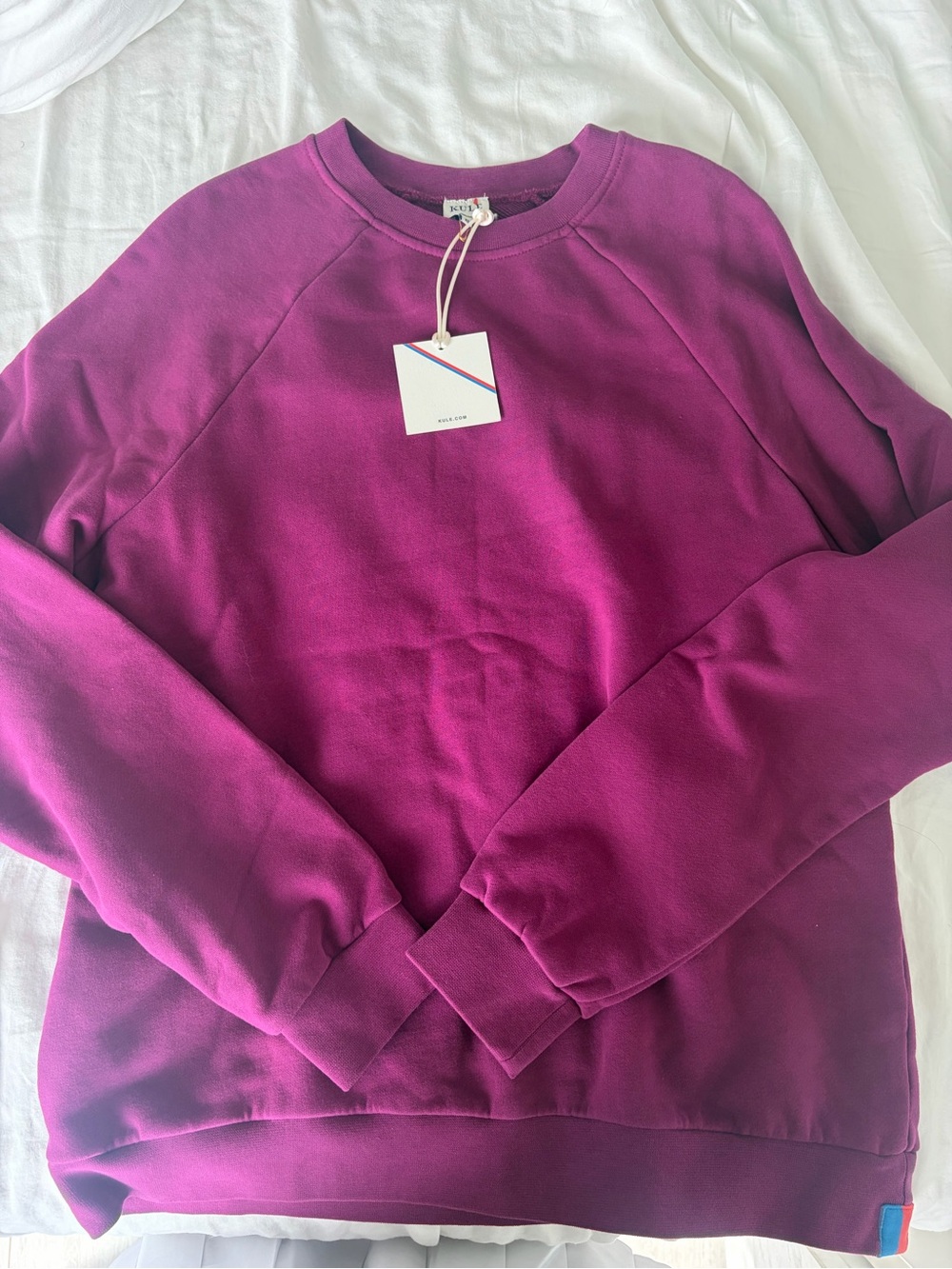 KULE Women's Crewneck Sweater in Plum